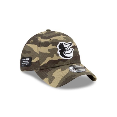 Sapca New Era Baltimore Orioles MLB Armed Forces Weekend 9TWENTY Adjustable - Verzi